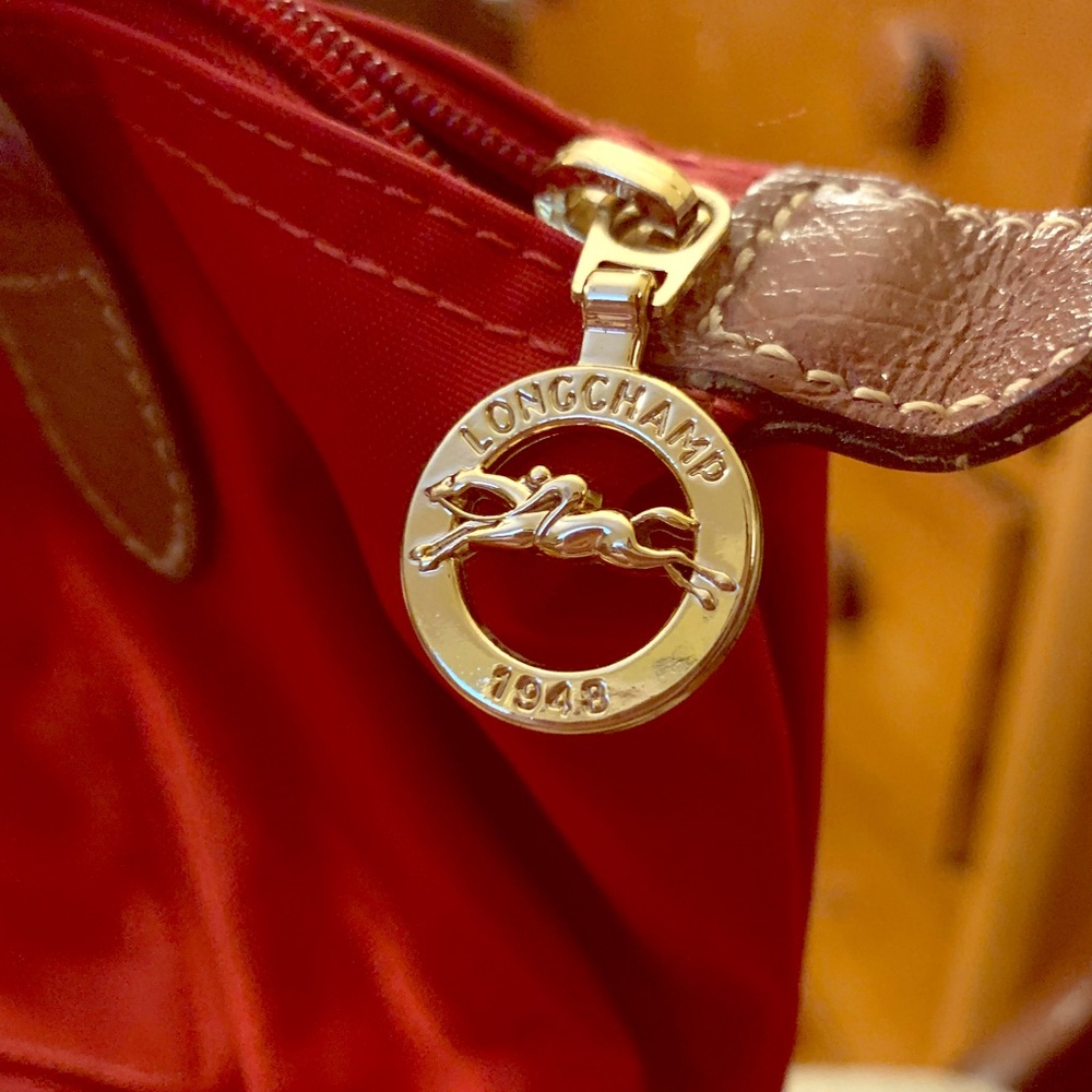 Longchamp Le Pliage Small Top Handle Nylon Handbag